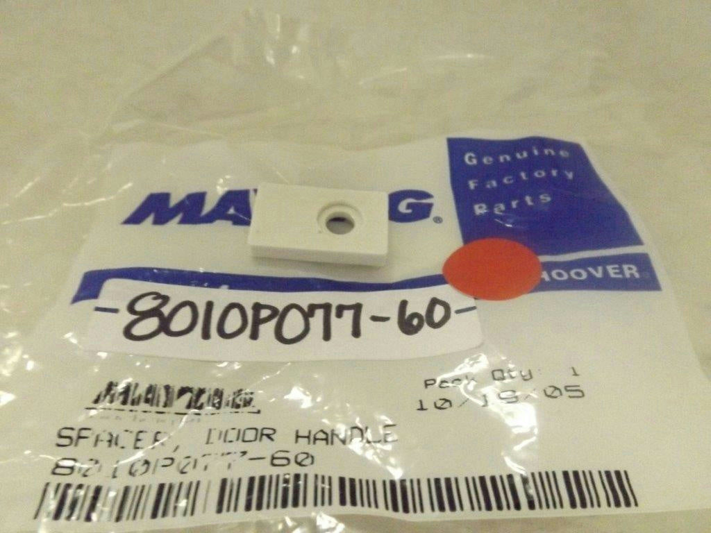 MAYTAG WHIRLPOOL STOVE 8010P077-60 DOOR HANDLE SPACER NEW MAYTAG WHIRLPOOL STOVE 8010P077-60 DOOR HANDLE SPACER NEW